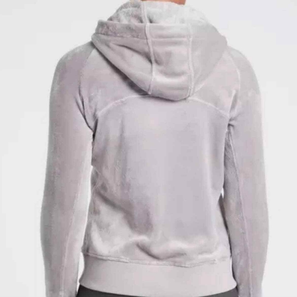 Athleta Triumph Hoodie In Double Cozy Karma in Norwegian Grey - Picture 5 of 16